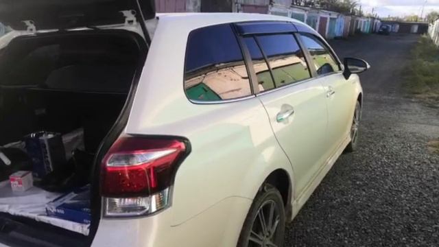 не спешите менять тормозные диски на Toyota fielder hybrid