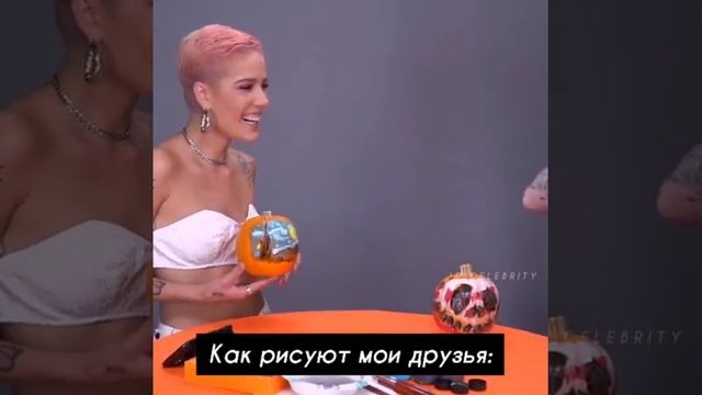 Холзи рисует на тыкве смотреть онлайн