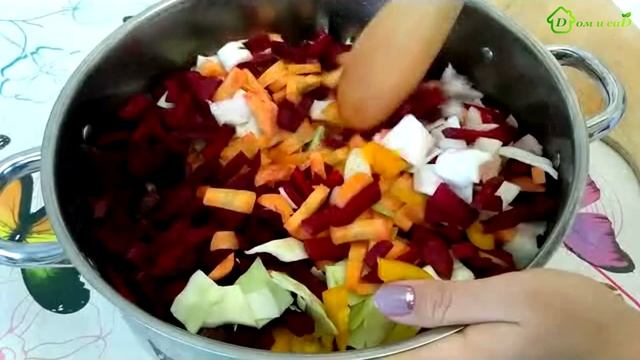 Рецепт маринованного салата из КАПУСТЫ и свеклы на зиму смотреть онлайн