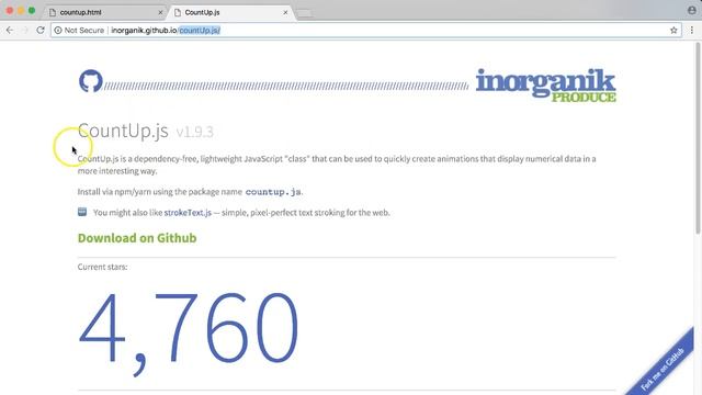 How to use Count Up JS, introduction [1/5]
