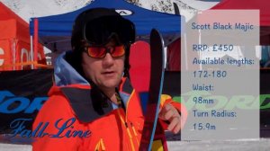 Fall-Line ski reviews, Scott Black Majic 2014/15