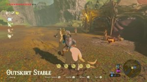Zelda Breath of the Wild - White Horse Location (Zelda's Horse)