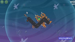 Angry Birds Space - Walkthrough 2-15 3 stars cold cuts level guide how to get three star levels