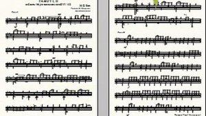 И.С. Бах - ГАВОТ I, II из сюиты №6 для виолончели соло BWV 1012
