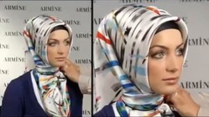 Платок по-мусульмански. 2