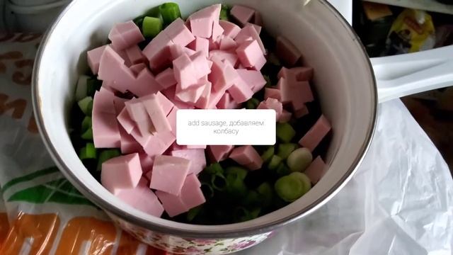 Салат окрошка рецепт/