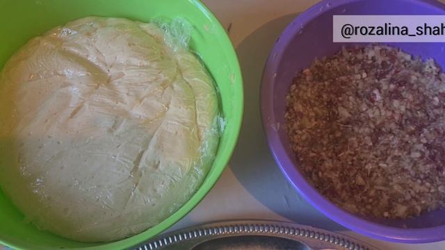 Беляши с Мясом на дрожжевом тесте😋Казакша рецепт. смотреть онлайн