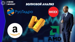 Акции упадут, золото вырастит! Технический анализ.