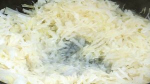 Капуста тушёная с опятами