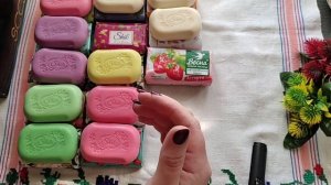 ASMR/Распаковка мыла/первая коробка/часть 1/Unpacking soap