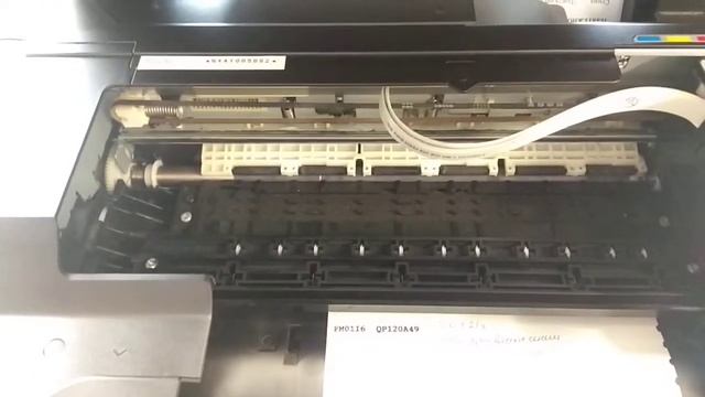 Epson SX235 тест печати