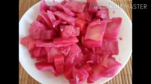 ТАКАЯ ВКУСНОТИЩА!!! МАРИНОВАННАЯ КАПУСТА со свеклой.