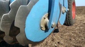 Испытание дисковой бороны Lemken Rubin 10
