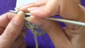 Узор с соломоновыми петлями - Pattern with Solomon`s loops