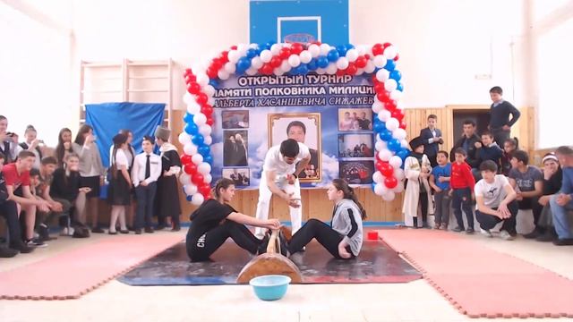 Открытый турнир с.п.Псычох Баксанского района по мас-рестлингу среди юношей и девушек (11-17 лет) смотреть онлайн