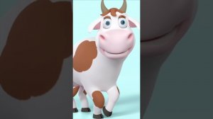 Une vache très bizarre ... | Vidéo drôle pour les enfants | HeyKids #shorts