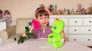 Английский с Николеттой Малыш Шрек и роза  Видео для детей  Nicoletta  Baby Shrek and a rose