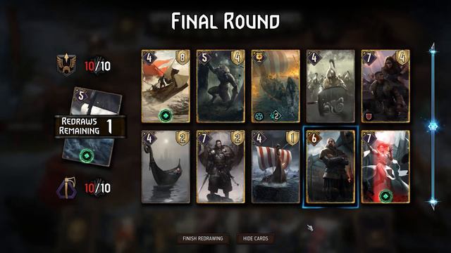 GWENT: Drop The Arnaghad for Insta Forfeit  Skellige Faction Deck