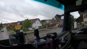 Достойный обед дальнобойщика. Альпийские дороги. Дальнобой по Европе.