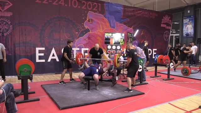 Соколов Алексей жим лежа ДК 210 кг св 98,40 кг