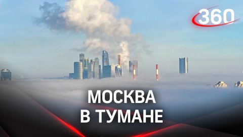 Густой туман в Москве. Десятки авиарейсов задержаны или отменены