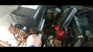 Китайский отопитель в nissan leaf aze0 30 квт