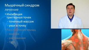 Миофасциальный и рефлекторный мышечный синдром