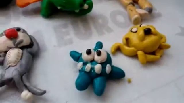 Все мои поделки из пластилина за месяц смотреть онлайн