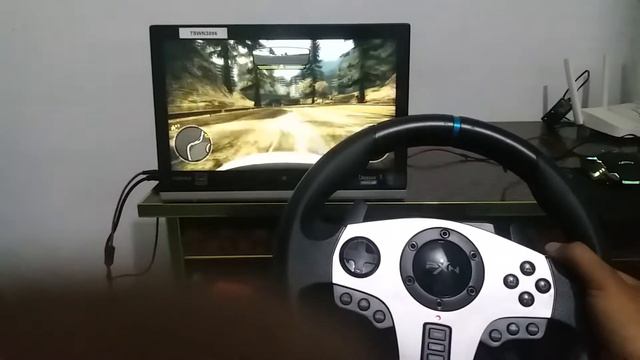 Pxn V9 Sterring Wheel + Need For Speed Most Wanted🤩