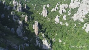 Крым. Алушта. Долина привидений. Видео 4К.   Crimea. Alushta. The valley of ghosts. 4K video