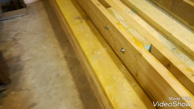 Балки перекрытия своими руками (сдвоенные,усиленные)Beems of the overlapping смотреть онлайн