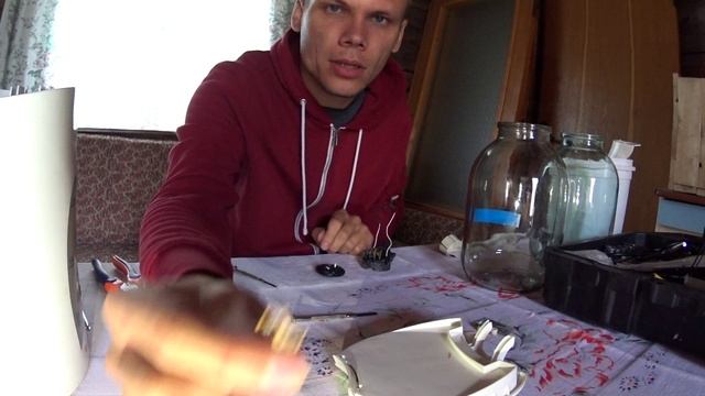 Разбор электрического чайника в дальнейшую переработку, деньги из хлама