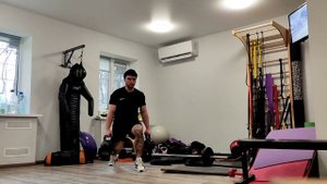 Ударная тренировка с гирей. Тренировка для борцов и ударников.