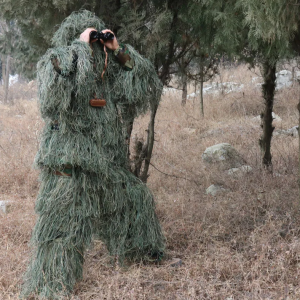 5 шт./компл. камуфляж Ghillie костюм Yowie снайпер тактическая одежда Камуфляжный костюм для охоты П