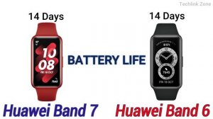 Huawei Band 7 Vs Huawei Band 6 Comparison