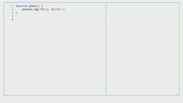 JavaScript - Functions: Declaring a Regular Function Without Arguments