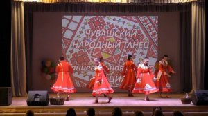Чувашский народный танец, танцевальная группа "Грация"