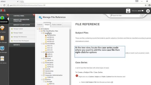 Subject Management: Creating Subject Files using KRIS Record and Document Management System смотреть онлайн