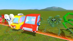 СРАВНЕНИЕ РАЗМЕРОВ ВСЕХ БУКВ АЛФАВИТ ЛОР И РАДУЖНЫХ ДРУЗЕЙ ГАРРИС МОД! ALPHABET LORE RAINBOW FRIEND