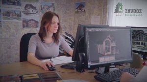 Подготовка проекта дома из клееного бруса