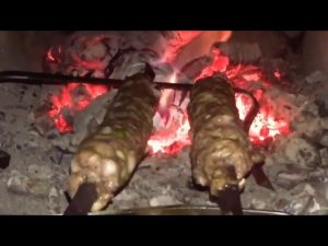 Самое вкусное блюдо в печи. Готовим мясо в печке .Люля-Кебаб в Печи