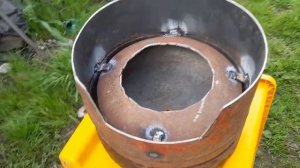 ?Кормушка для свиней, из остатков газового баллона!?