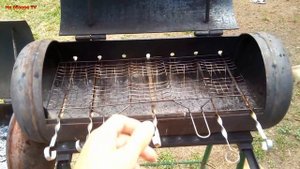 Сделай и себе такой мангал - коптильню из газовых баллонов своими руками | часть 2