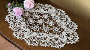 Подробный МК _Салфетка крючком _- Для начинающих. Часть 2.(23.09.21)