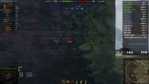 World of Tanks, FPS test on RTX 3060 and  I5 12400f