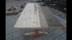 столик и лавочки в беседку своими руками( furniture the hands)