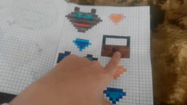 Мои рисунки по клеточкам!!!! ? смотреть онлайн