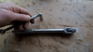 вороток шарнирный 1/4 два в одном