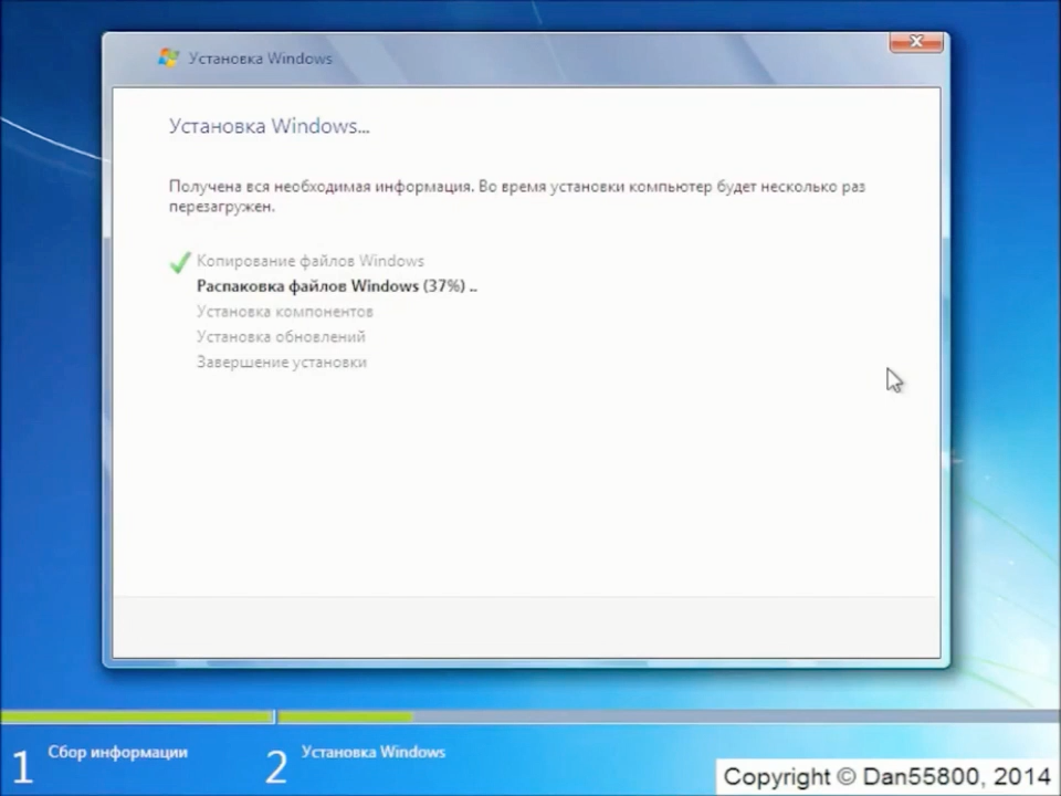 Как удалить Windows XP и установить Windows 7