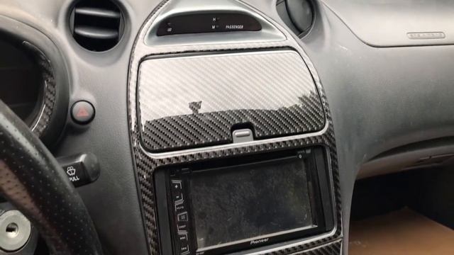 2003 Celica GTS Carbon Fiber Dash Kit! **My Car NEEDED This!** смотреть онлайн